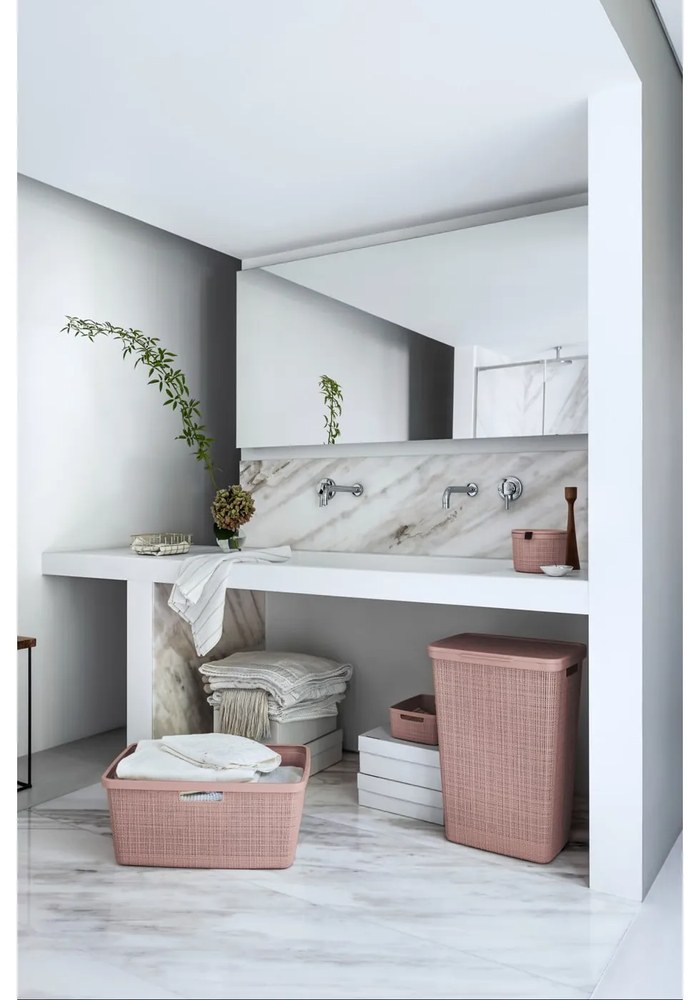 Coș de rufe din plastic 46 l Jute – Curver