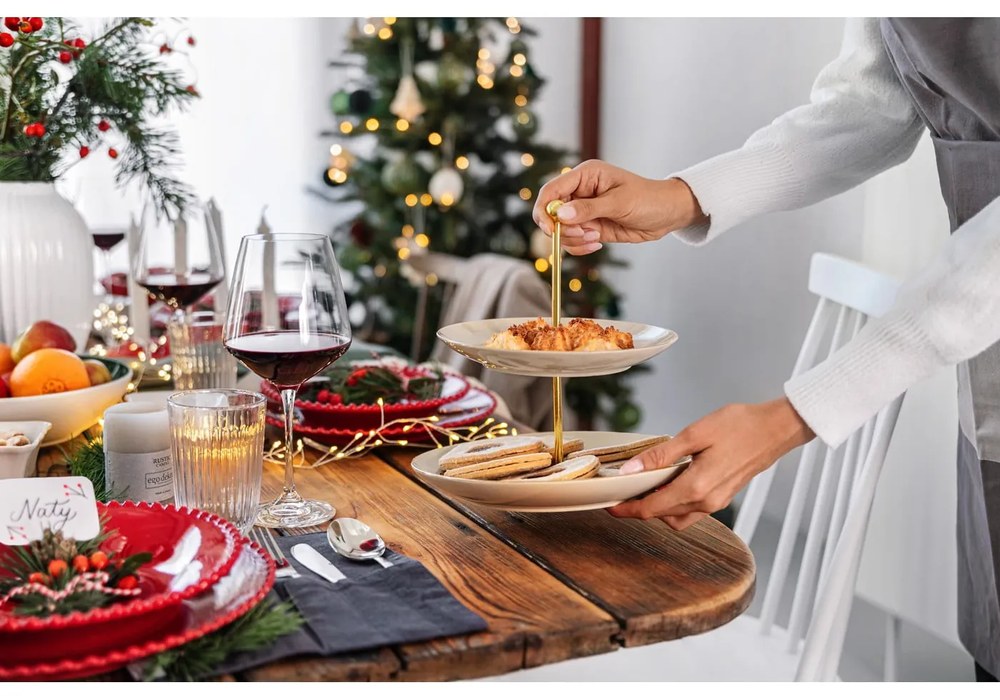 Vază din gresie Kähler Design Hammershoi, înălțime 25 cm, alb