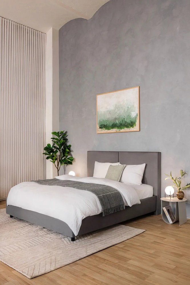 Măsuță auxiliară rotundă din metal ø 43 cm Cher – Bloomingville