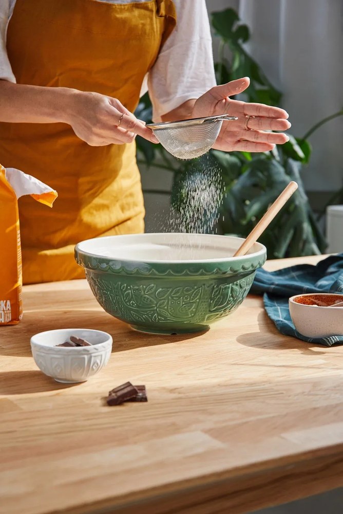 Boluri mici albe/bej 4 buc. din gresie 200 ml Original Cane – Mason Cash