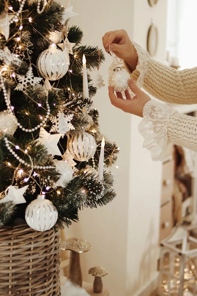 Set 2 coșuri din ratan House Nordic Indo