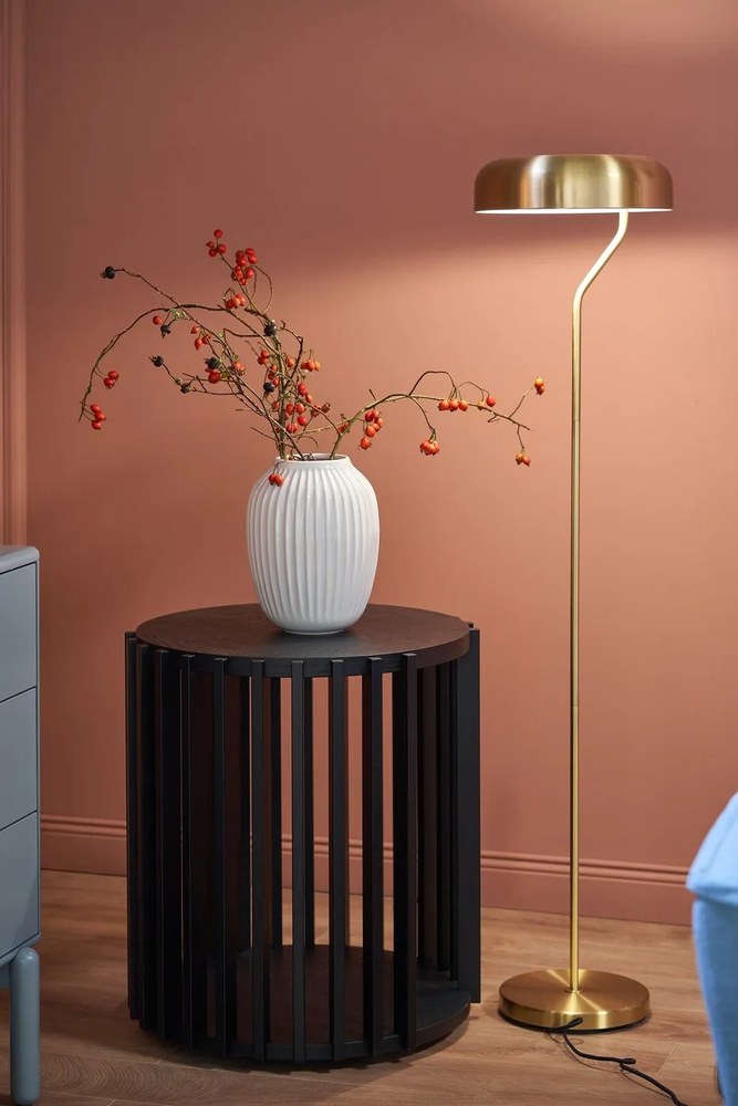 Comodă albastră/gri joasă 180x76 cm Corvo – Teulat