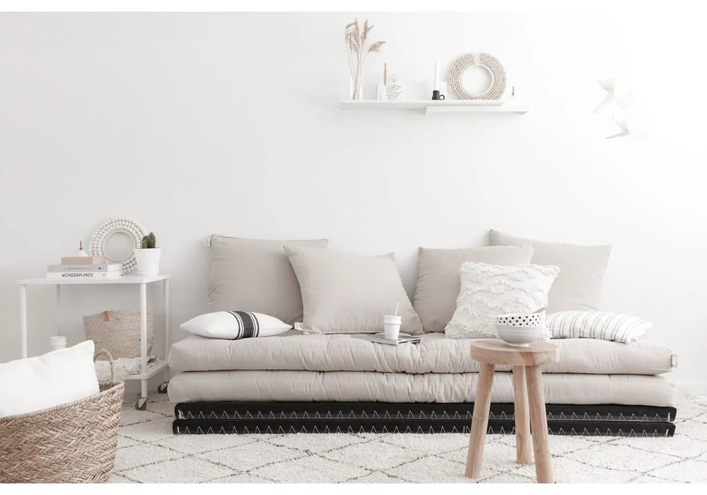 Canapea variabilă Karup Design Chico Natural, bej