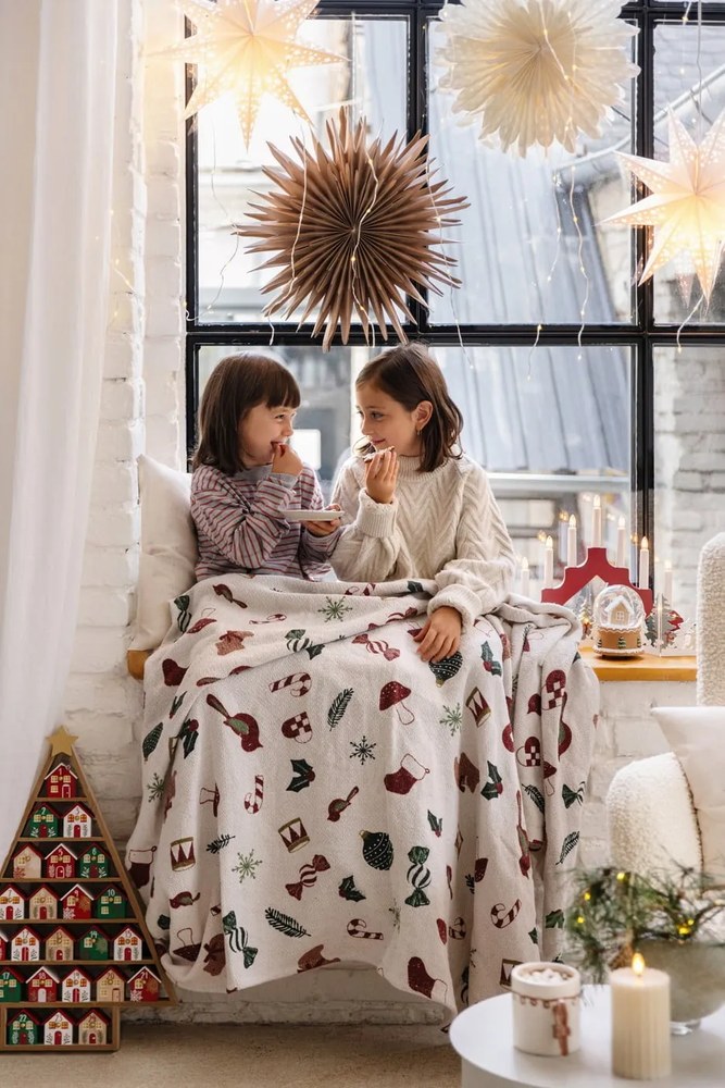 Figurină muzicală din polirășină (înălțime 14,5 cm) Snowy House – Dakls