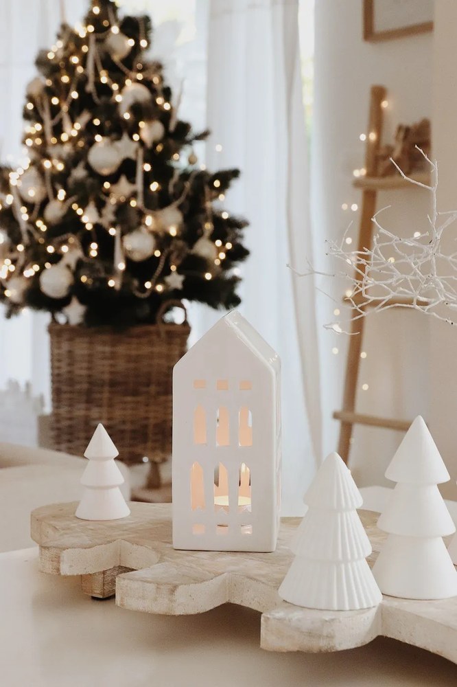 Decorațiune luminoasă albă ø 11 cm Claire – Sirius