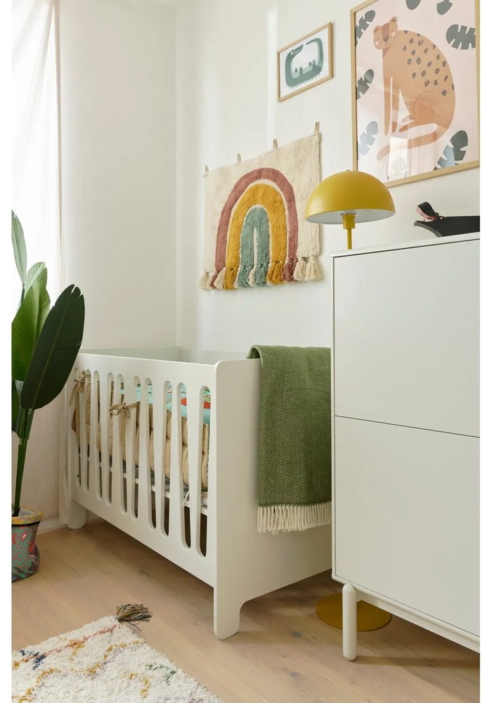 Comodă crem 100x120x40 cm Corvo – Teulat