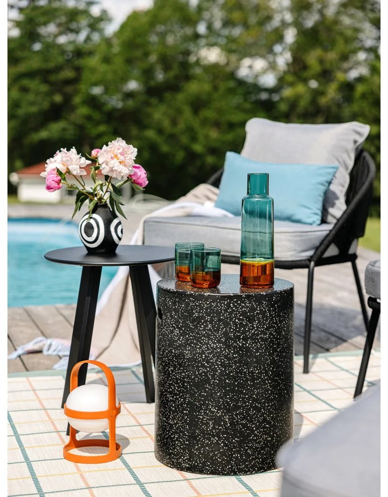 Fotoliu de grădină negru North - Bonami Selection