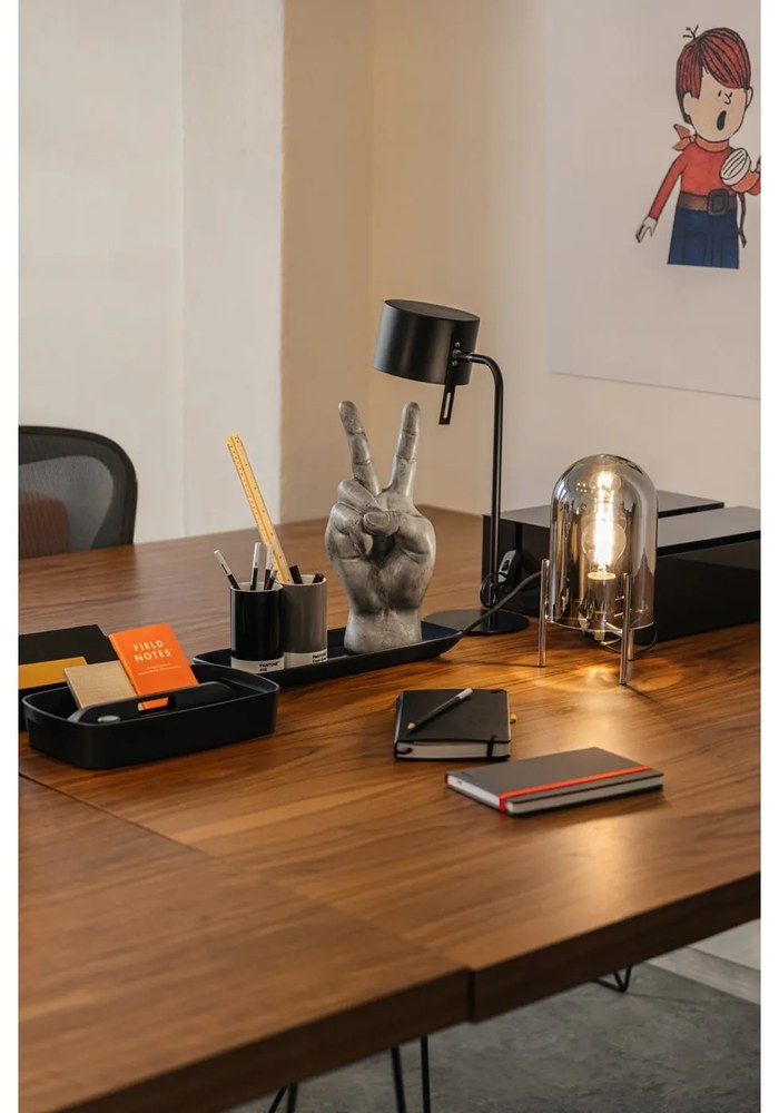 Cutie pentru încărcătoare și cabluri YAMAZAKI Web Cable Box, maro-negru