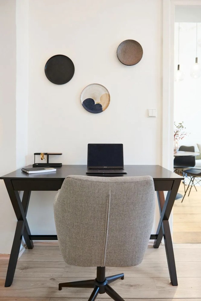 Platou din gresie ceramică Bloomingville Jules, ø 28,5 cm, multicolor