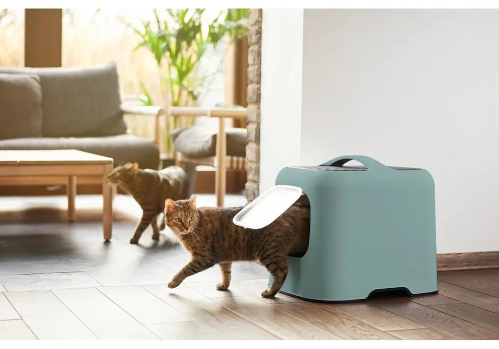 Litieră pentru pisici 40x51 cm Biala – Rotho