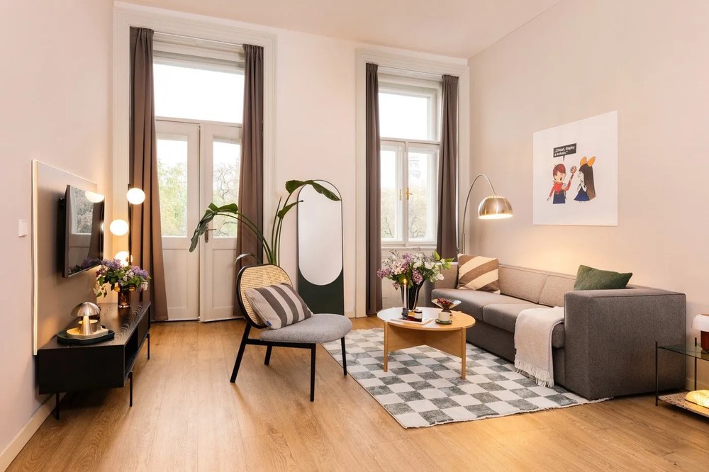 Lampadar White Label Metal Bow