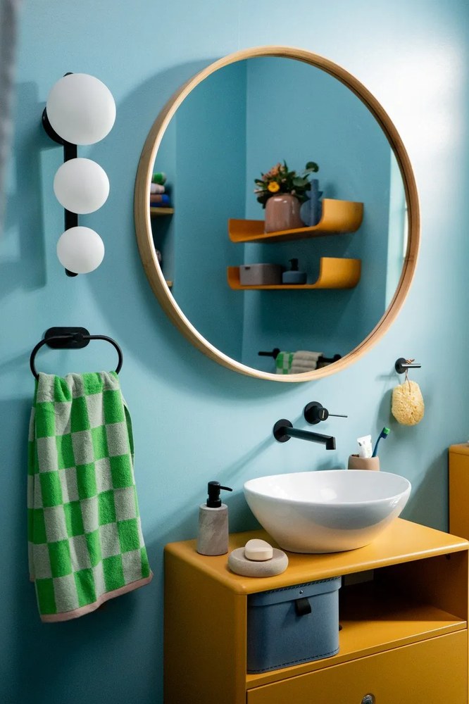 Dozator săpun din beton Wenko Villena, gri