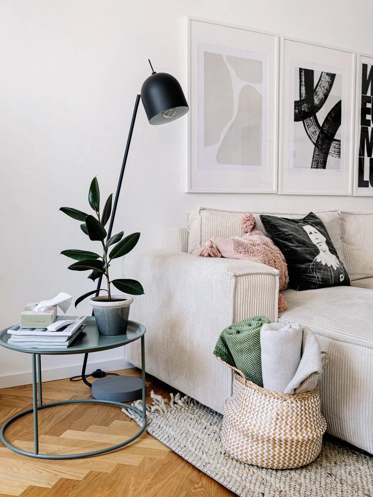 Coș depozitare din iarbă de mare, ⌀ 35 cm Zic Zac - Compactor