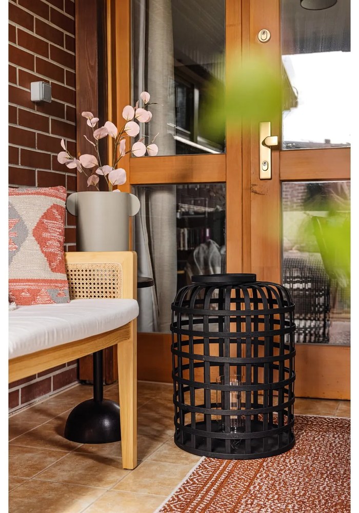 Pernă pentru exterior din plastic reciclat Green Decore Terracotta, 45 x 45 cm