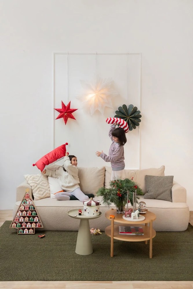 Decorațiune luminoasă de Crăciun roșie suspendată Aratorp – Markslöjd