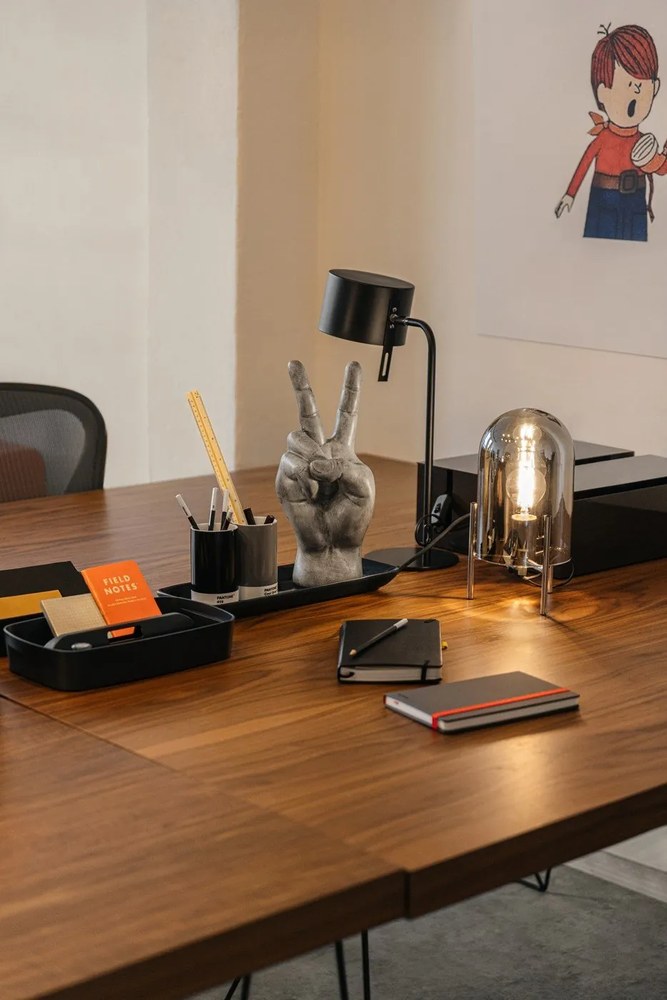 Organizator de birou din ceramică Cool Gray 9 – Pantone