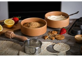 Set 12 vase din gresie Bonami Selection Malia, portocaliu cărămiziu