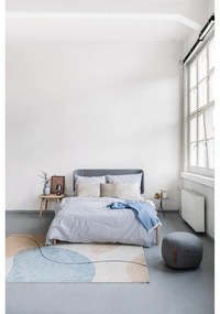 Set 2 fețe de pernă din bumbac satinat Bianca Standard, 50 x 75 cm, bej