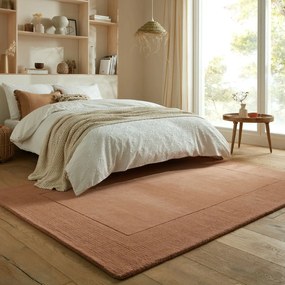 Covor cărămiziu din lână 160x230 cm – Flair Rugs