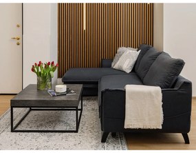 Pernă Tiseco Home Studio Sheepskin, 45 x 45 cm, gri