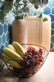 Bol mic roz/gri din gresie 1 l Gastro Grey/Light Pink – Bitz