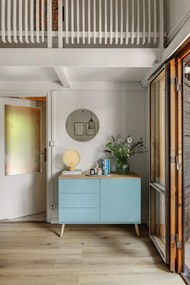 Vază din sticlă Hübsch Sole, înălțime 20 cm, verde