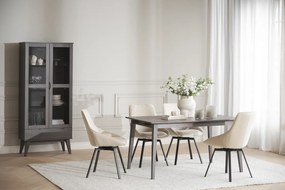 Masă de dining extensibilă din lemn masiv de stejar 140x90 cm Filippa - Rowico