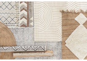 Covor crem 120x170 cm Yen One – Universal