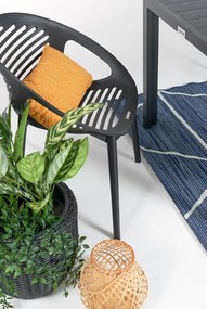 Scaun de grădină Bonami Essentials Joanna, negru