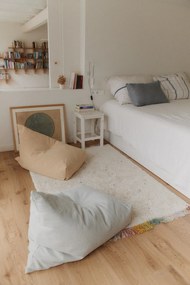 Fotoliu puf pentru copii galben deschis Cleo Light Honey – Lorena Canals