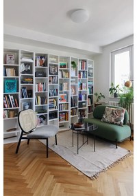 Bibliotecă albă 108x224 cm Valsa – TemaHome