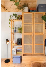 Cutie cu 3 sertare Bigso Box of Sweden Ingrid, alb-auriu