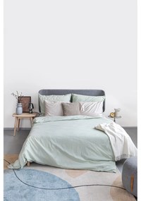 Set 2 fețe de pernă din bumbac satinat Bianca Standard, 50 x 75 cm, bej