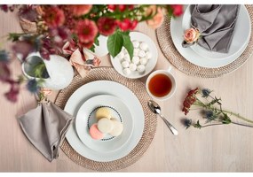 Masă de dining din stejar lăcuit Rowico Mimi, 180 x 90 cm, mat