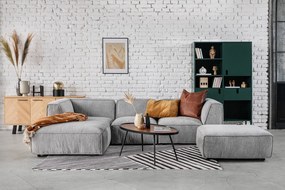 Modul de centru pentru canapea Bonami Selection Fairfield, gri deschis