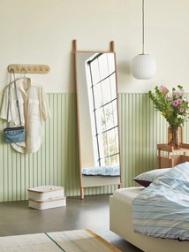 Set 2 organizatoare textile Hübsch Bamboo, bej