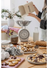 Cântar de bucătărie Kitchen Craft Living Nostalgia, 4 kg, crem