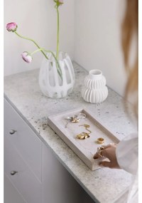 Tavă decorativă din piatră 15x30,5 cm Travertine – House Nordic