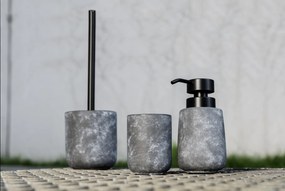 Perie de WC gri din ceramică Sacile – Wenko