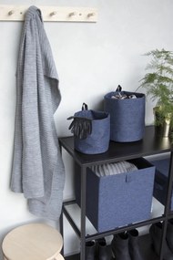 Coș de depozitare din material textil ø 22x22 cm Soft Storage – Bigso Box of Sweden