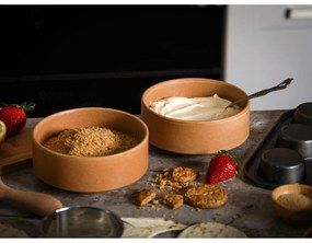 Set 12 vase din gresie Bonami Selection Malia, portocaliu cărămiziu