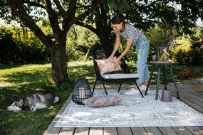 Masă de grădină Bonami Essentials Lounge, ø 51 cm, gri