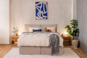 Vază din sticlă Kähler Design Hammershøi, înălțime 14 cm, maro