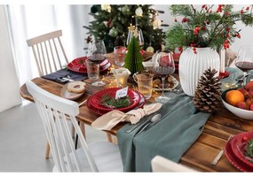 Vază din gresie Kähler Design Hammershoi, înălțime 25 cm, alb