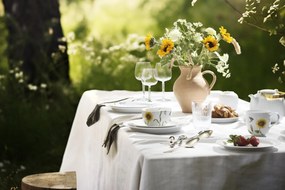 Cană albă din porțelan 330 ml Hammershøi Summer – Kähler Design