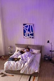 Măsuță auxiliară cu blat din sticlă Niche – Hübsch