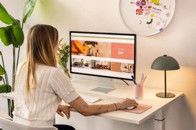 Organizator de birou din ceramică Light Pink 182 – Pantone