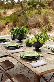 Farfurie adâncă din gresie ceramică Costa Nova Riviera, ⌀ 25 cm, verde