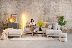 Măsuțe de cafea bej 2 buc. din metal 40x40 cm Fera – Blomus