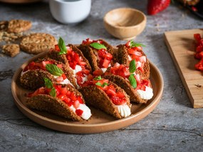 Set 12 vase din gresie Bonami Selection Malia, portocaliu cărămiziu